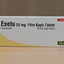 EXETU 25 MG 30 TB (GENERIC AROMASIN) ONKO 2
